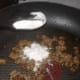 Spoon in the flour