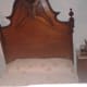 this is the room where the "ghost" appeared. Above the books to the right of the bed.