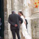 A Spanish wedding, here comes the bride.