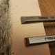 Comparison between new chisel and prepared chisel.