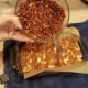 Pour the topping over your coffee cake batter.