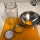 Canning jar, lid, seal, and funnel