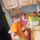 Enlist some help to shuck all of the corn, but save the husks and silk separately for later.