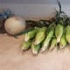 Start with a bunch of corn.