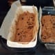 Pour half of your bread mixture into each pan.