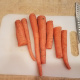Chop your carrots.