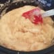 You'll know it's done when it is no longer creamy, but semi-transparent and waxy.