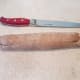 Roll your dough into a log.