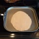 Peel off the counter and transfer to your pan.