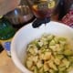 Add your lemon juice and honey.