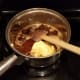 And then your butter and stir again.