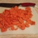 Chop your carrots.