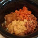 I then dumped in my carrots, sweet potato, and pumpkin.