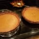 I made these pies with an almond crust, and then again with a flour crust. Both were pretty delicious.