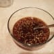 Next, I mixed the sauce ingredients (garlic, pineapple juice, soy sauce, apple cider vinegar, and sugar)I dumped the in a small bowl.