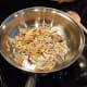 So then I crumbled about a cup into my pan and cooked my onions. For fresh onions, I would cook over medium heat until they are soft and turning brown.