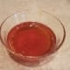 Melt your honey a bit in the microwave so it mixes in smoothly and the pour that into your mixture.