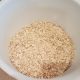 Start with your oats.