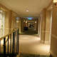 The corridor.