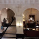 The concierge's desk.
