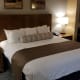 The king sized bed was plush and extremely comfortable.
