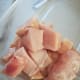 Cubed chicken breats