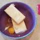Finally add your melted honey and vanilla extract.