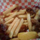 Hand battered fish, fried crispy