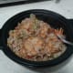 Once heated, mix the bowl's contents and wait about a minute before eating.