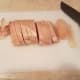 Chop up your raw chicken into bite-sized pieces.
