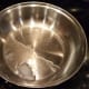 While the rice is cooking, melt some oil in a saute pan on the stove.