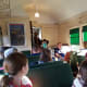 Robbers entering our train car.