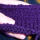 The view of the basic cast off from the front.