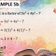 Example 5: Identifying if the Statement Is True Using Factor Theorem