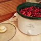 I made mine in the crockpot so I didn't have to watch it, but I started by pouring my cranberries in and turning the heat to high.