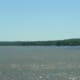 Mount Vernon from a cruise boat, July 2016.