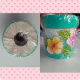 Round tissue box