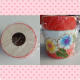 Round tissue box