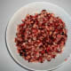 Chop 12 ounces of fresh cranberries, and place in a bowl.