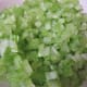 Finely chopped celery