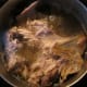. . . boiling up the turkey carcass