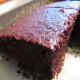 Pieces of the baked cake