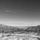 Beautiful Nebo Loop in black and white image.