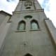 Detail view of the church