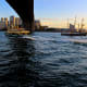 Looking towards the city from Milsons Point.