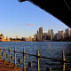The Opera House and city from Milsons Point on the Lower North Shore.