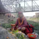 Ojraj Lohani evokes Kali at every noon on the Bank of Bagmati