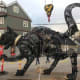 A Yule Cat on display in Reykjavík in 2018
