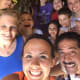 Family at entrance of Jewel Cave