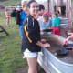Panning for gold with the Circle B Chuckwagon.